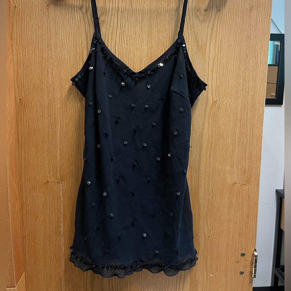 Old Navy Black Spaghetti Strap Shirt